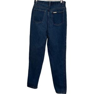 Vintage Sassoon Modern Basics 100% Cotton High Waisted Blue Denim Jeans